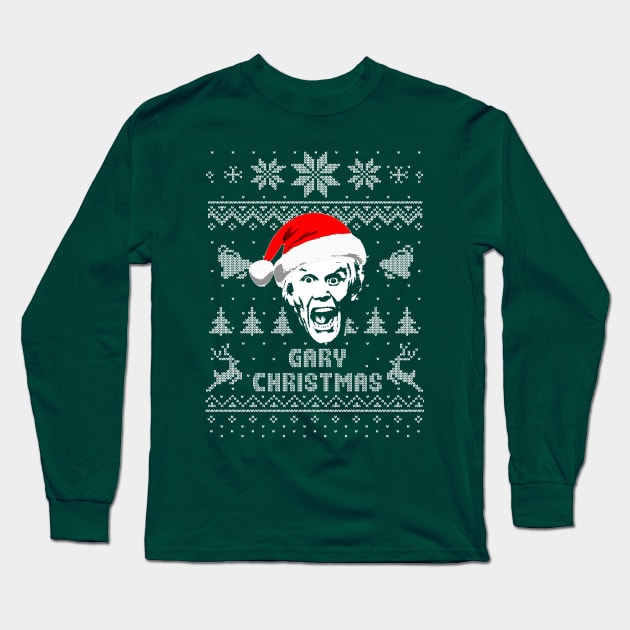 Gary Christmas Christmas Parody Long Sleeve T-Shirt by Nerd_art